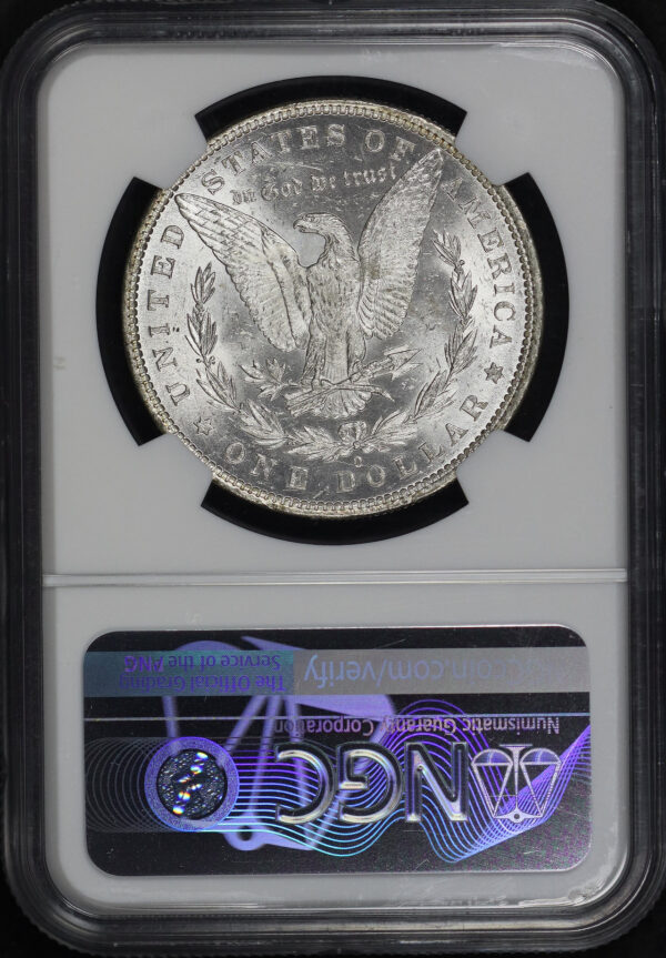Reverse of this 1881-O Morgan Dollar NGC MS-64