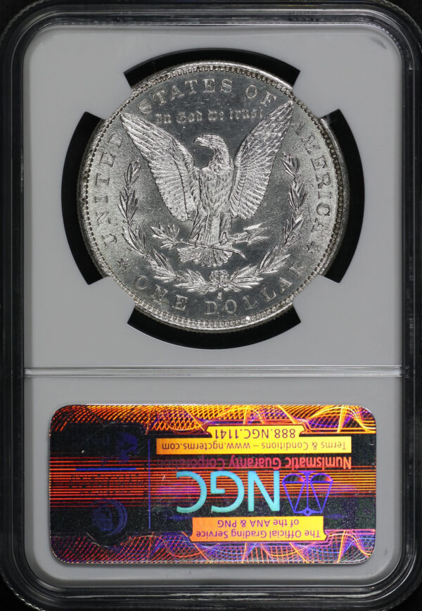 Reverse of this 1881-S Morgan Dollar NGC MS-63 MUSIC CITY COLLECTION
