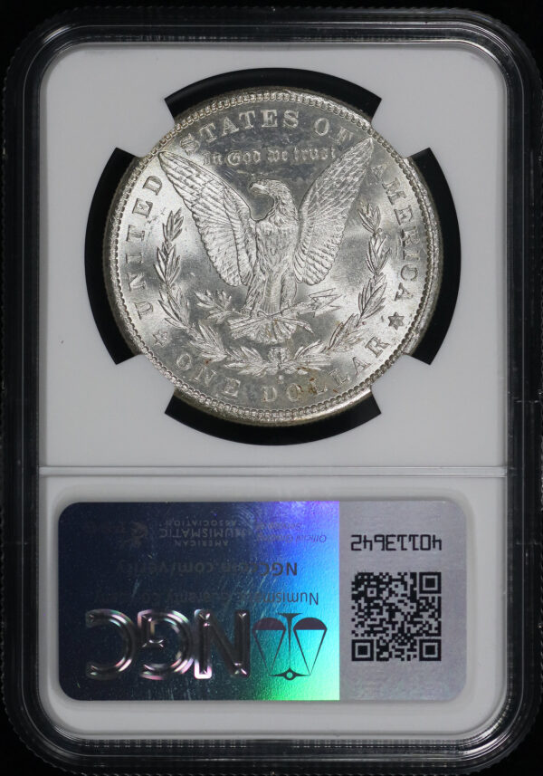 Reverse of this 1881-S Morgan Dollar NGC MS-64