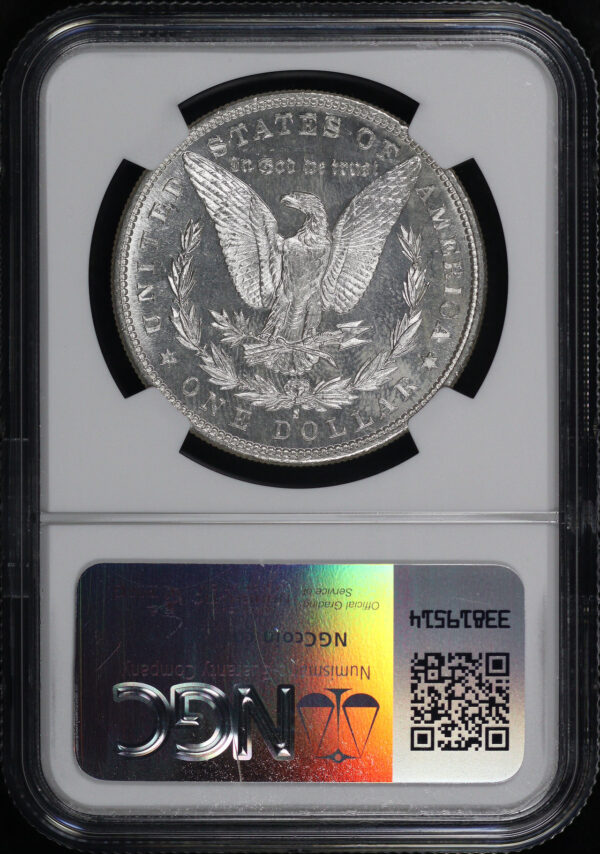 Reverse of this 1881-S Morgan Dollar NGC MS-64