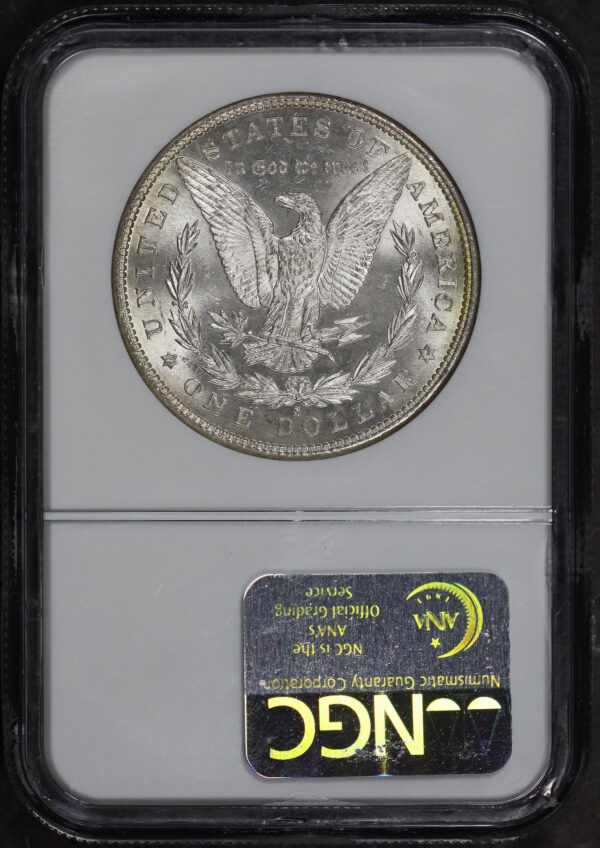 Reverse of this 1881-S Morgan Dollar NGC MS-64