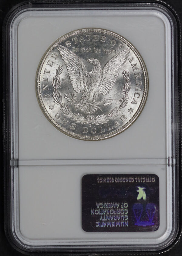 Reverse of this 1881-S Morgan Dollar NGC MS-64