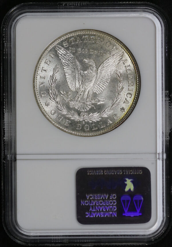 Reverse of this 1881-S Morgan Dollar NGC MS-65