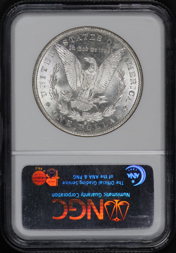 Reverse of this 1881-S Morgan Dollar NGC MS-65