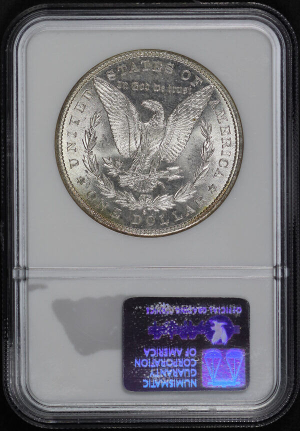 Reverse of this 1881-S Morgan Dollar NGC MS-65