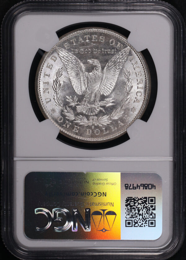 Reverse of this 1881-S Morgan Dollar NGC MS-66