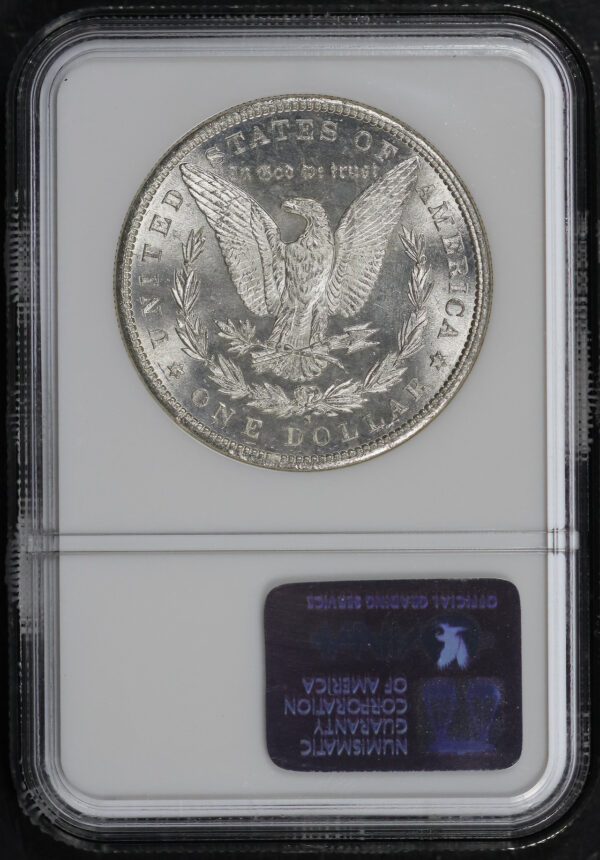 Reverse of this 1881-S Morgan Dollar NGC MS-66