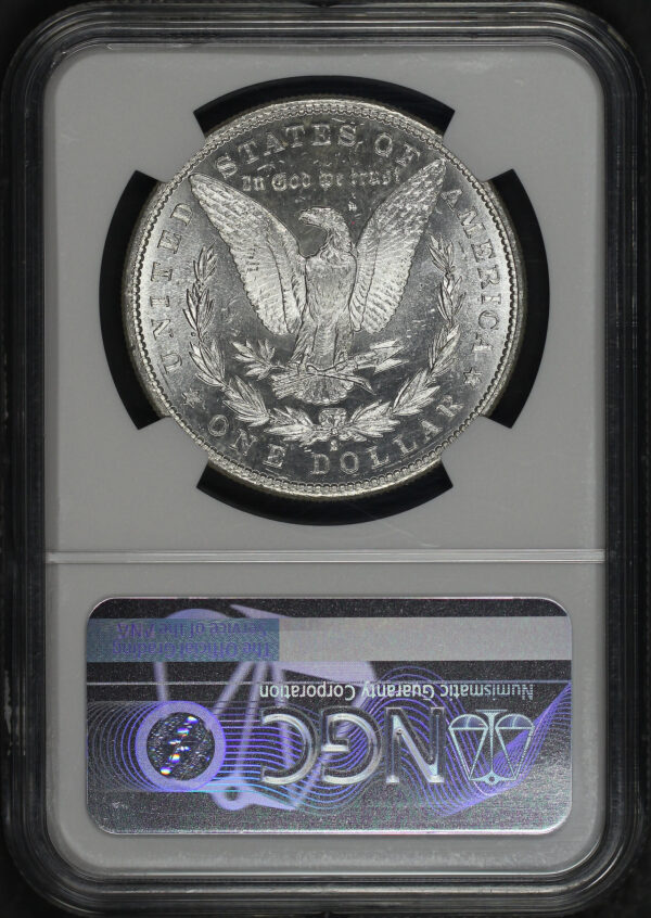 Reverse of this 1881-S Morgan Dollar NGC MS-67+ CAC