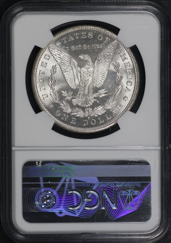 Reverse of this 1881-S Morgan Dollar NGC MS-67+