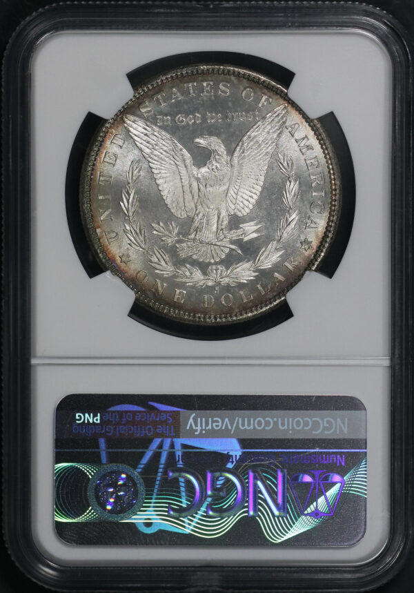 Reverse of this 1881-S Morgan Dollar NGC MS-68
