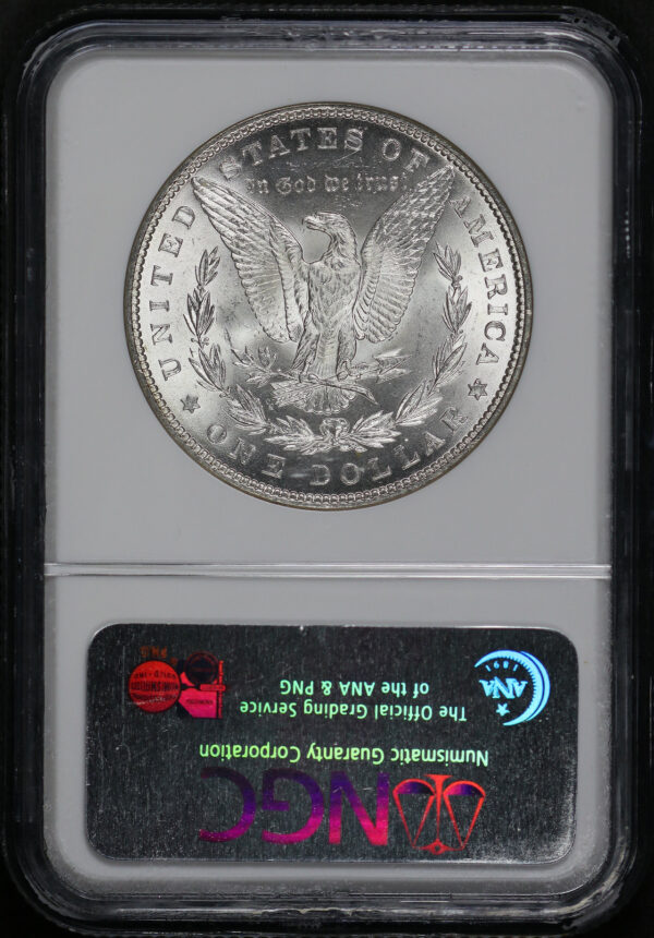 Reverse of this 1882 Morgan Dollar NGC MS-64