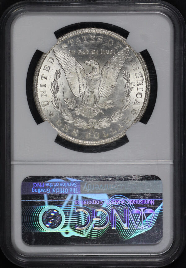 Reverse of this 1882-CC Morgan Dollar NGC MS-64