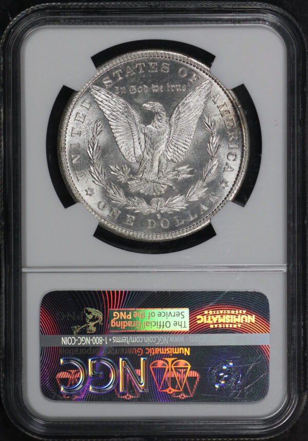 Reverse of this 1882-S Morgan Dollar NGC MS-64