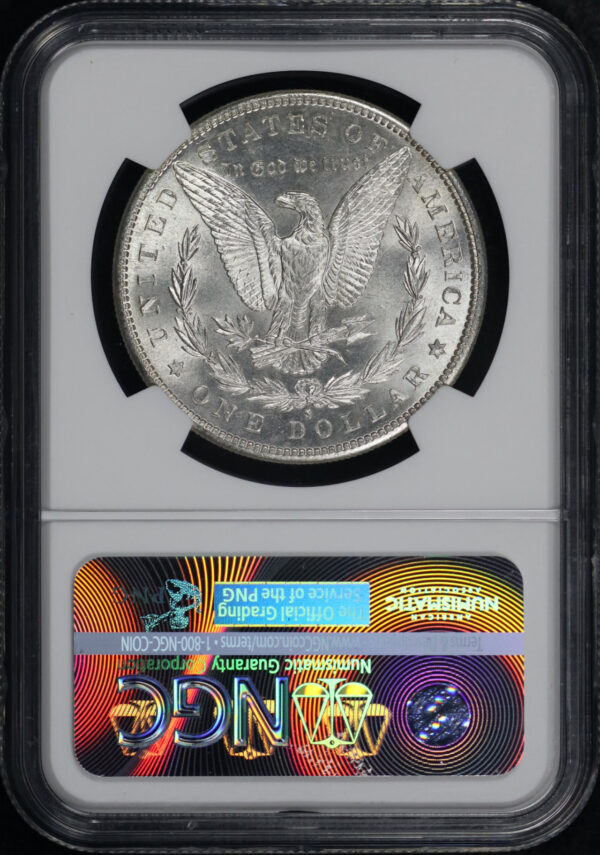 Reverse of this 1882-S Morgan Dollar NGC MS-64