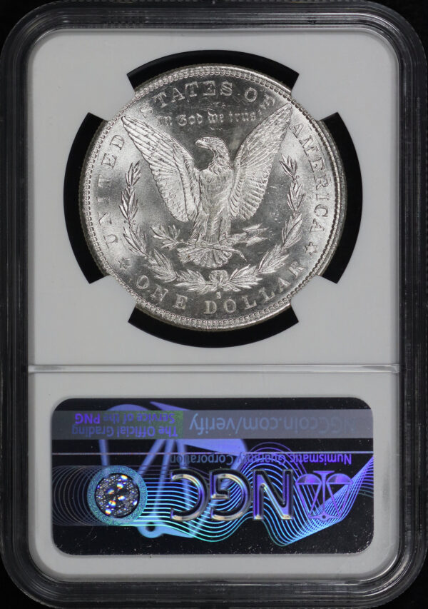 Reverse of this 1882-S Morgan Dollar NGC MS-64