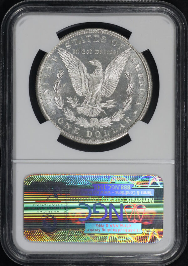 Reverse of this 1882-S Morgan Dollar NGC MS-65