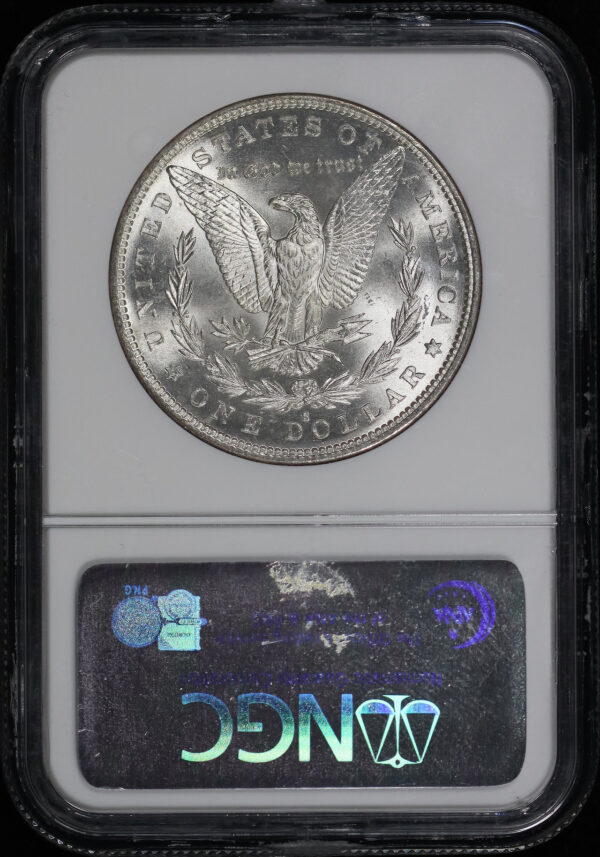Reverse of this 1882-S Morgan Dollar NGC MS-65
