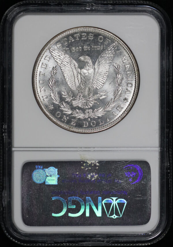 Reverse of this 1882-S Morgan Dollar NGC MS-65