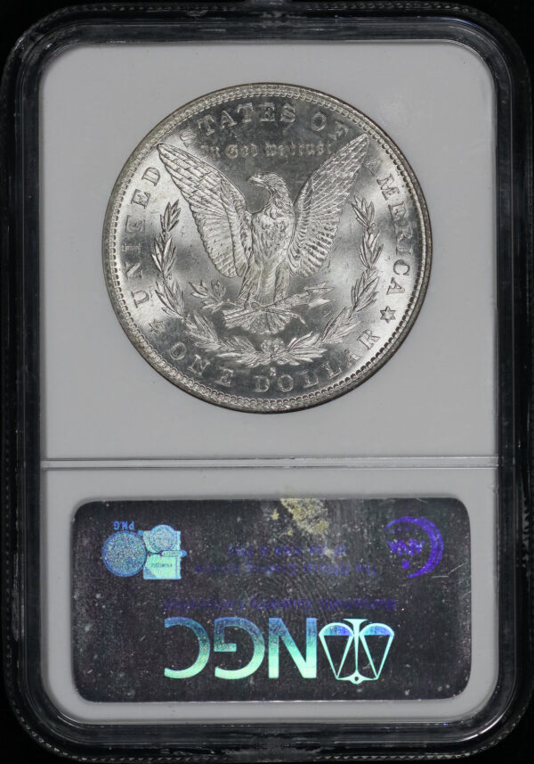 Reverse of this 1882-S Morgan Dollar NGC MS-65