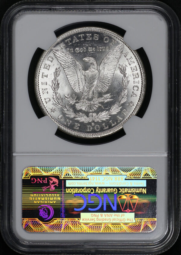 Reverse of this 1882-S Morgan Dollar NGC MS-66