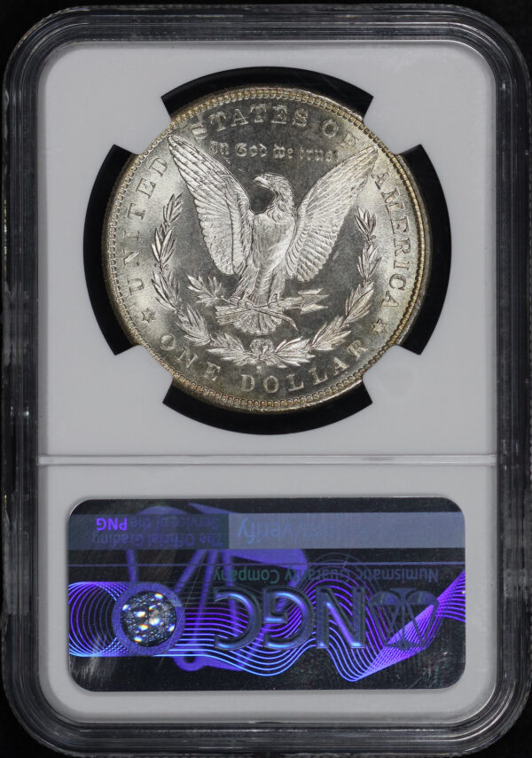 Reverse of this 1882-S Morgan Dollar NGC MS-67+