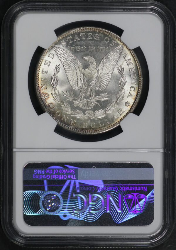 Reverse of this 1882-S Morgan Dollar NGC MS-67+