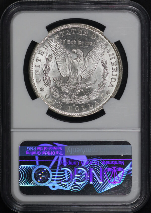 Reverse of this 1883-O Morgan Dollar NGC MS-62