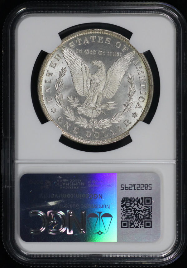 Reverse of this 1883-O Morgan Dollar NGC MS-62