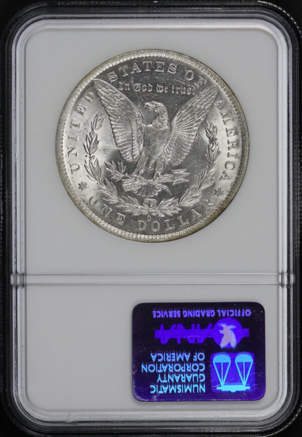 Reverse of this 1883-O Morgan Dollar NGC MS-62