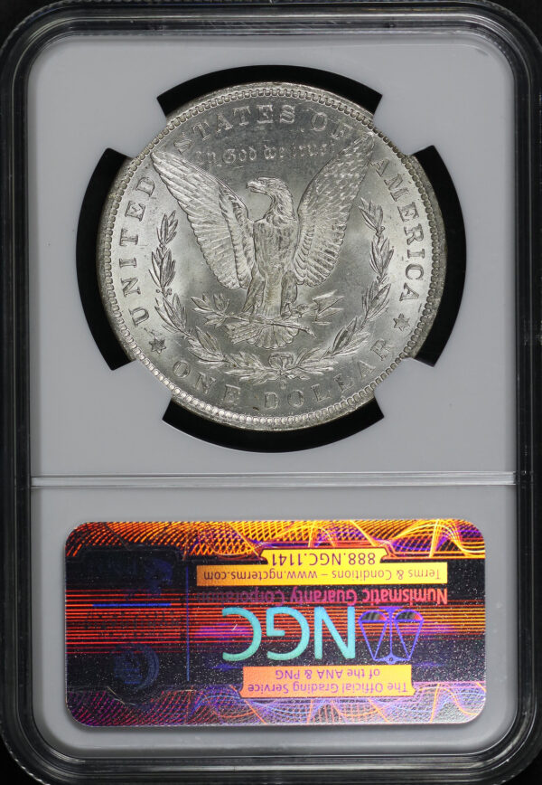 Reverse of this 1883-O Morgan Dollar NGC MS-63 MUSIC CITY COLLECTION
