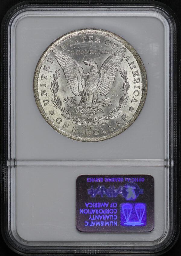 Reverse of this 1883-O Morgan Dollar NGC MS-63