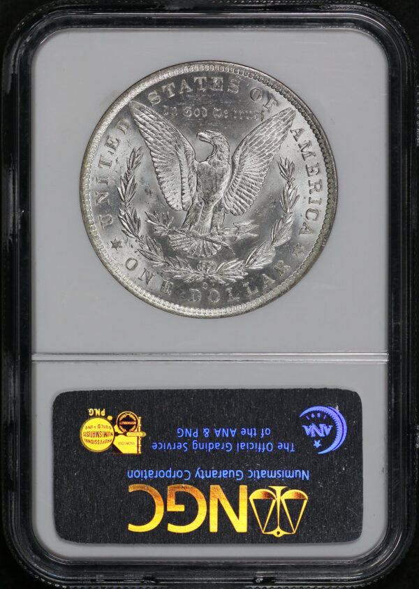 Reverse of this 1883-O Morgan Dollar NGC MS-64