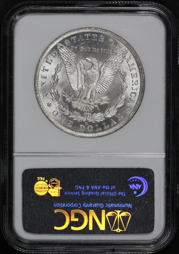 Reverse of this 1883-O Morgan Dollar NGC MS-64