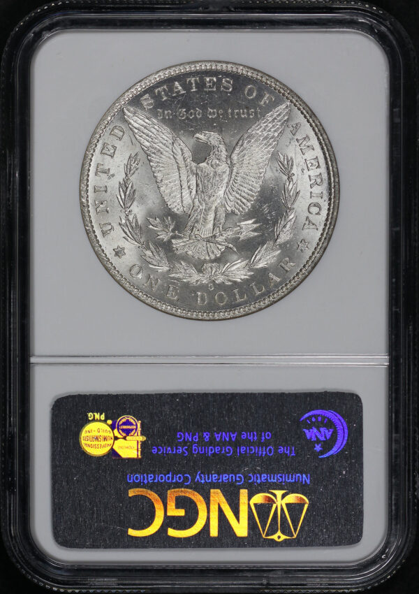 Reverse of this 1883-O Morgan Dollar NGC MS-64
