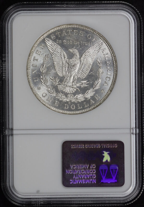 Reverse of this 1883-O Morgan Dollar NGC MS-64