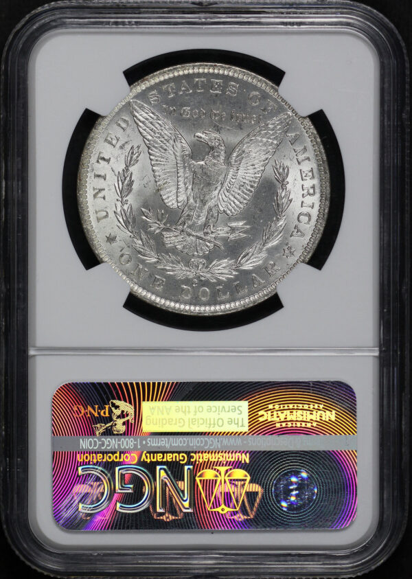 Reverse of this 1883-O Morgan Dollar NGC MS-65