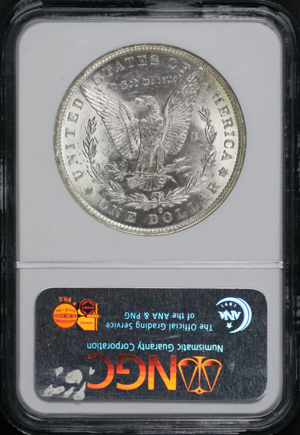 Reverse of this 1883-O Morgan Dollar NGC MS-65
