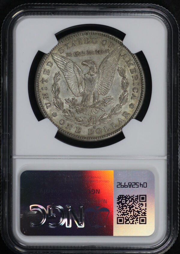 Reverse of this 1883-S Morgan Dollar NGC AU-55