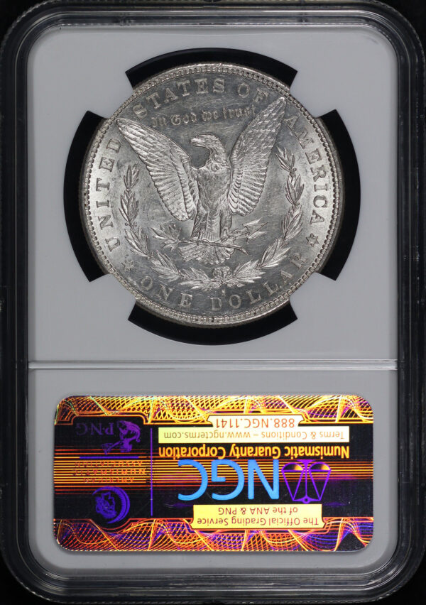 Reverse of this 1883-S Morgan Dollar NGC AU-58