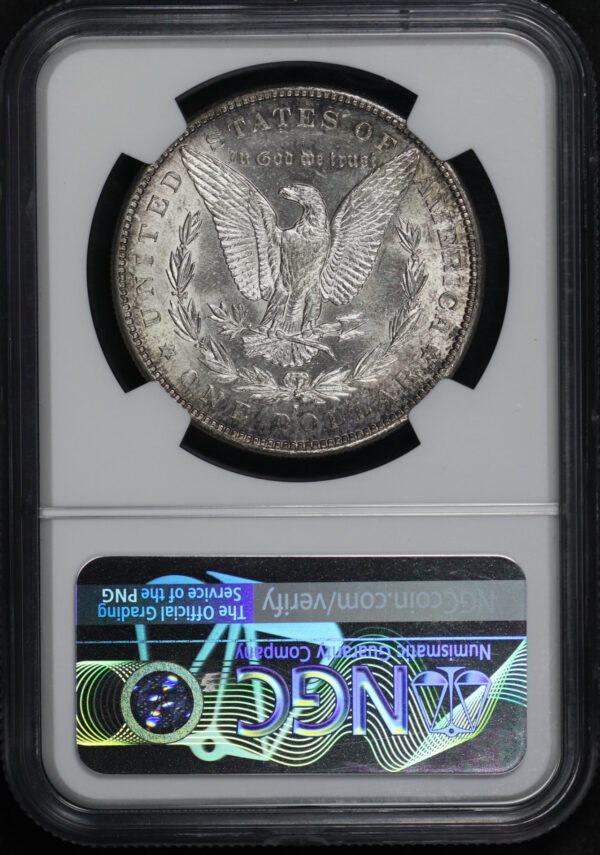 Reverse of this 1883-S Morgan Dollar NGC AU-58