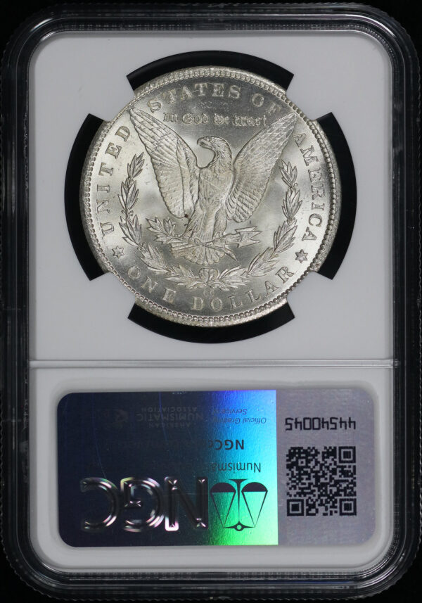 Reverse of this 1884-CC Morgan Dollar NGC MS-63