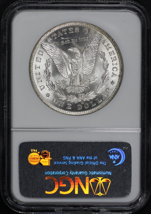 Reverse of this 1884-O Morgan Dollar NGC MS-64