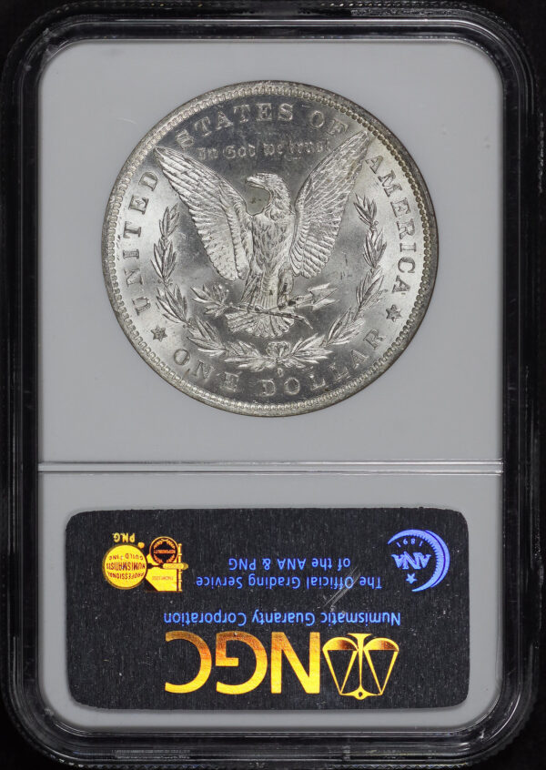 Reverse of this 1884-O Morgan Dollar NGC MS-64