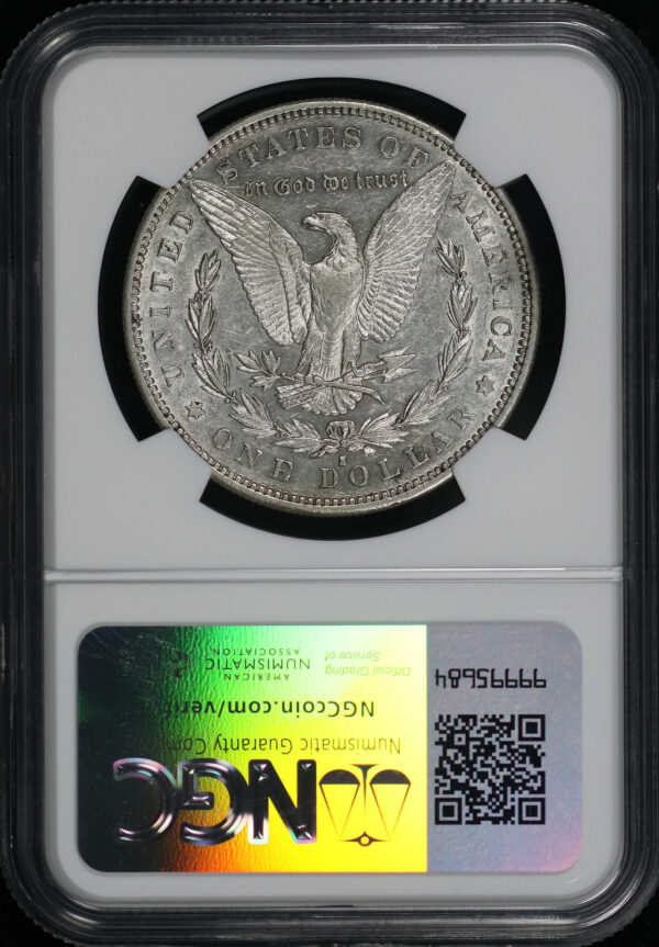 Reverse of this 1884-S Morgan Dollar NGC AU-53