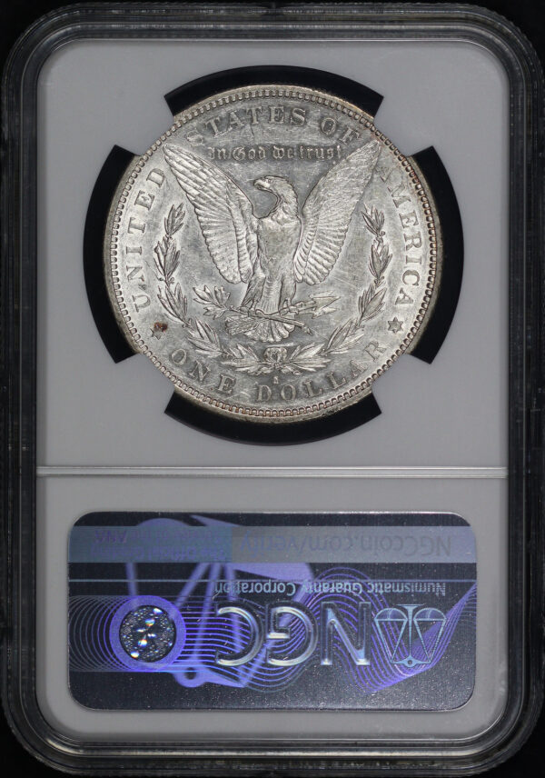 Reverse of this 1884-S Morgan Dollar NGC AU-55