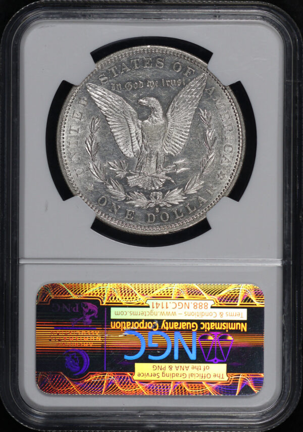 Reverse of this 1884-S Morgan Dollar NGC AU-55