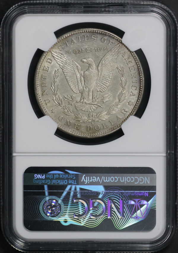 Reverse of this 1884-S Morgan Dollar NGC AU-55