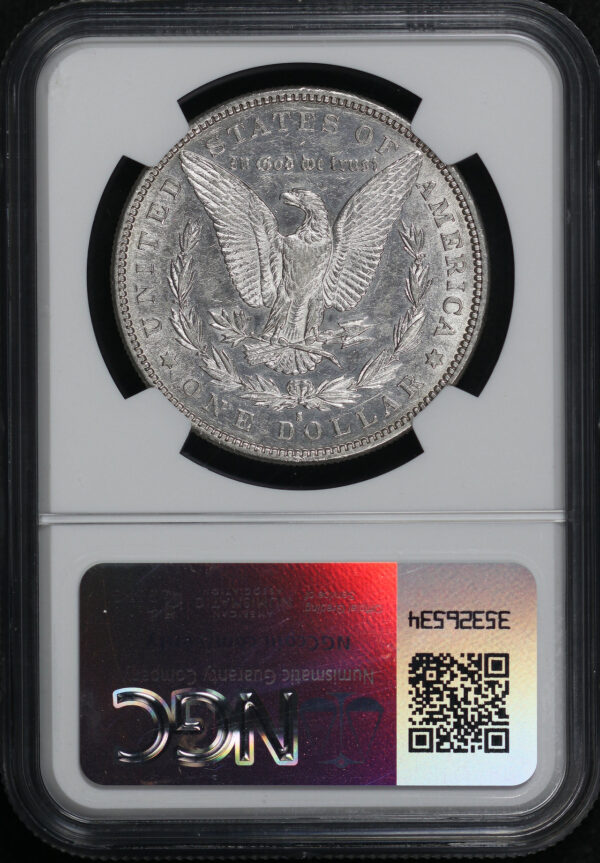 Reverse of this 1884-S Morgan Dollar NGC AU-55
