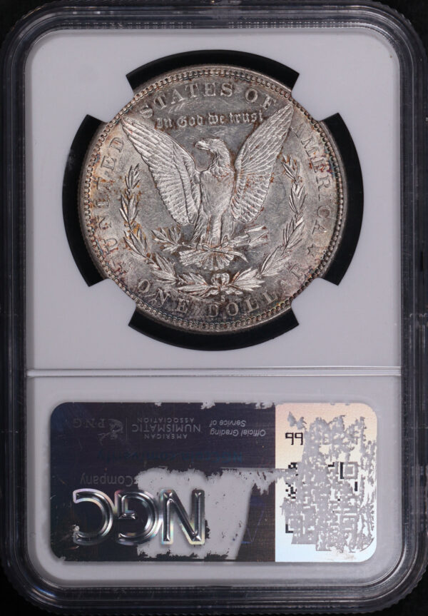 Reverse of this 1884-S Morgan Dollar NGC AU-58