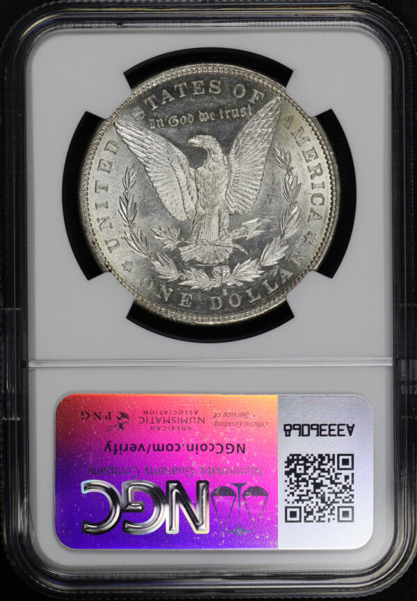 Reverse of this 1884-S Morgan Dollar NGC MS-61
